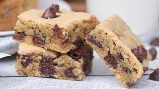 How To Make Chocolate Chip Cookie Bars