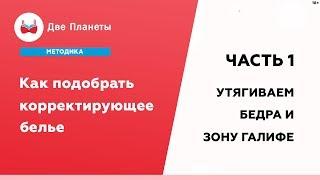 Как выбрать корректирующее белье. Зона галифе.