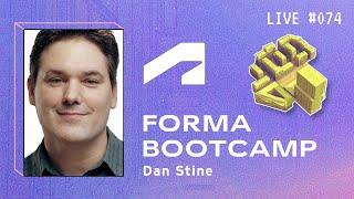 Forma Bootcamp, Sustainability, Solar, Carbon with Dan Stine | BIM Pure Live #074