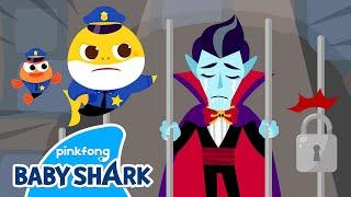 [NEW] Police Baby Shark vs. Halloween Monsters!  | Baby Shark Halloween Story | Baby Shark Official