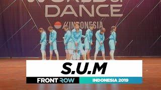 S.U.M | FRONTROW | Jr Team Division | World of Dance Indonesia 2019 | #WODIND19