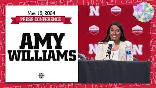 Natalie Potts INJURY UPDATE and Nebraska's Hot Start | Amy Williams Full Press Conference