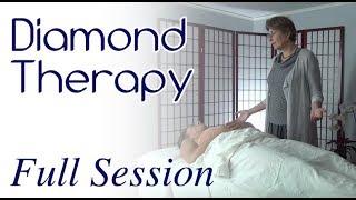 Demonstration of a Full Diamond and Gemstone Therapy Session