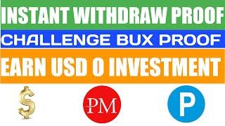 CHALLENGEBUX INSTANT WITHDRAW PROOF ||FREE DOllARS SITE EARNING 2020 No INVESTMENT|| AKiF TEACH