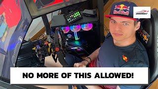 Verstappen has been Banned from Late-Night Sim Racing