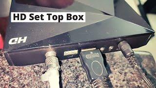 HD Set top box setup guide || How to Connect a HD Set top box to LED TV // HD Set top box setup