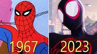 Evolution of Spider-Man in Cartoons w/ Facts 1967-2023