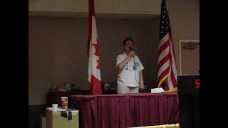 Joanie Millar, Singing the Canadian National Anthem For The Last Time at the NASC in 2017.