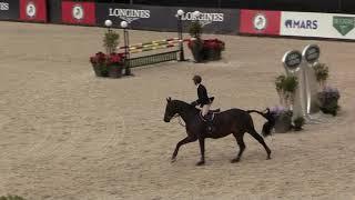 Winning Round: 2021 WIHS Equitation Finals jumper phase, Dominic Gibbs and Cent 15, 2021 WIHS