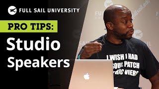 Studio Speaker Set Up with Audio Engineer Leslie Brathwaite | Full Sail University