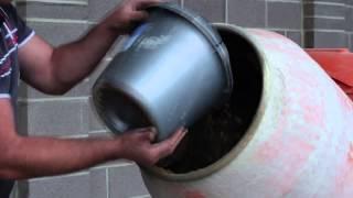 Cement mortar mix. Basic trade skills