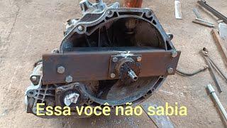 Esse acoplamento de pinhão de moto na caixa do carro ficou muito fácil de fazer agora #mig250dm