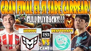 HEROIC VS BEASTCOAST BO3[GAME 1]GRAN FINAL-PARKER, SCOFIELD VS LUMPY-DREAMLEAGUE SEASON 24-DOTA- ESB