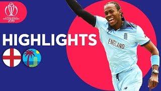 Root & Archer On Song | England vs West Indies - Match Highlights | ICC Cricket World Cup 2019