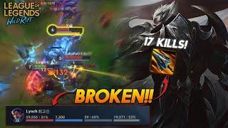 SUNDERED SKY DARIUS IS SO BROKEN!! | 60K DAMAGE DEALING | DARIUS VS VOLIBEAR | WILDRIFT