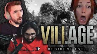 Twitch Jumpscares Compilation. Resident Evil Village. Funny Moments Streamers.