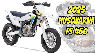 2025 Husqvarna FS 450 Supermoto Significant technical updates