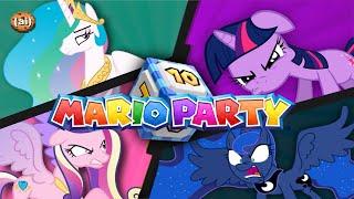  4 MLP Princesses Play MARIO PARTY!  (Ai Gaming)