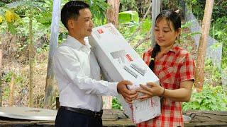 Tan Returned From Work With A Surprise Gift - An & His Daughter Built a New Bridge.