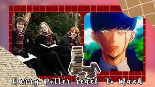 •|Harry Potter react to Mashle Magic And Muscles|•// gacha club /