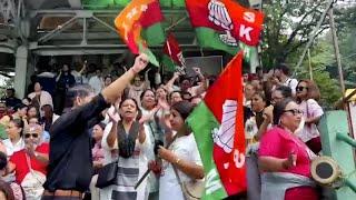 SKM supporters celebrate majority| Sikkim Assembly election 2024