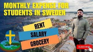 How much cost of living in Sweden for international student| Job oppertunity and daily expenses|