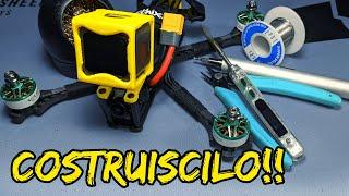 BUILD 2023 - Come costruire un DRONE FPV Freestyle / Cinematic - Assemblaggio