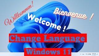 How to Change Language on Windows 11 | Add another Language in Windows 11