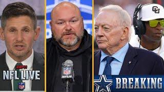 FULL NFL LIVE | ESPN breaks Jets fire GM Joe Douglas - Should Cowboys pursue Deion Sanders?