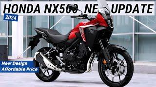 2024 HONDA NX500 | New Design, Best Adventure Tourer