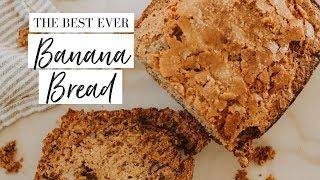 The BEST Banana Nut Bread WARM & COZY Winter Recipe