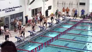 Men 100 Yard Free (Final #2)_Luke Hobson_University of Texas (Lane 4)