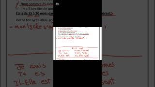 التقييم التالت اولي ثانوي فرنساوي الترم التاني #فرنساوي_اون_لاين #education #تعليم #exam