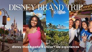Travel vlog | Disney Brand Trip! Experiencing Disney Fantasy Cruise, Theme Parks, The Bahamas +More!