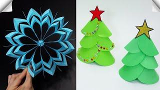 4 DIY christmas Easy paper crafts