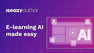 E-learning AI made easy  I  isEazy Author