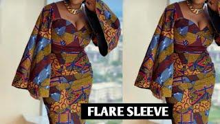 How to Cut and Sew A Flare Sleeve