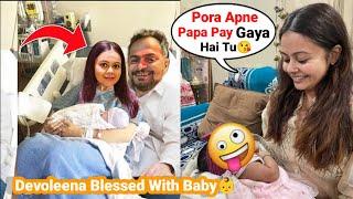 Finally Devoleena Bhattacharjee blessed with cute baby Boy