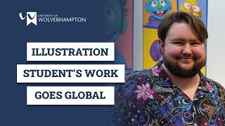Illustration student’s work goes global | Inside WLV