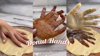 How to make donuts diffrently - foodiebeats tiktok trend - fun for kids - short video