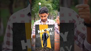 PicsArt Birthday editing tutorial |birthday photo editing #picsart #trend #birthday #editing