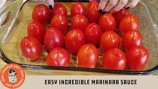 Easy Incredible Marinara Sauce