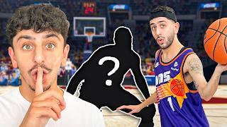 I Hired an NBA Player to SECRETLY 1v1 My Brother!