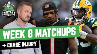 Week 8 Matchups + Chase Injury, Busted! | Fantasy Football 2022 - Ep. 1319