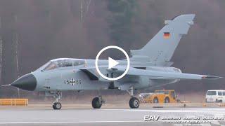 Panavia PA-200 Tornado IDS - German Air Force 45+66 - takeoff at Manching Air Base