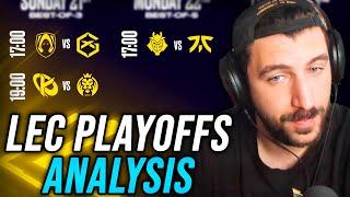 THE KEYS TO EVERY TEAM IN ROUND 2 OF PLAYOFFS - LEC Summer 2024 Playoffs R2 Breakdown | YamatoCannon