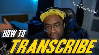 How To Get The MOST Out Of Transcribing! [Twitch Q&A]