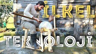 İLKEL TEKNOLOJİ: BİLEME ARACI YAPTIM! | "ESKİYİ YENİLE!"