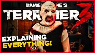 TERRIFIER 3 | Everything Explained  + 4th Film Theories ! + Art’s Origin Story ? + Jonathan Details!