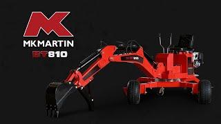 MK Martin Trailer Backhoe